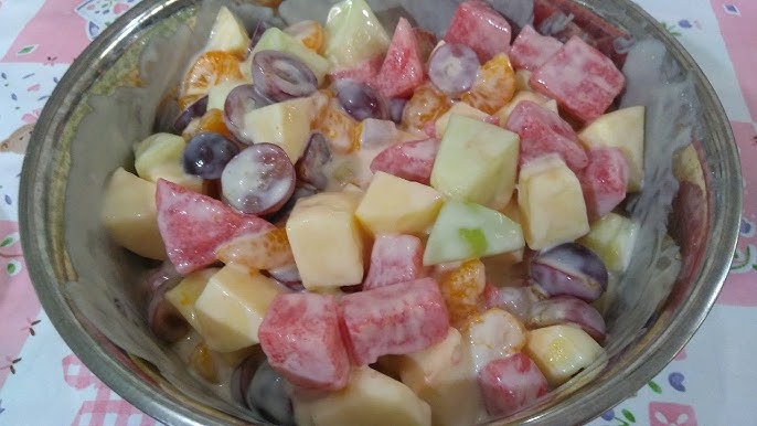 resepi salad buah buahan