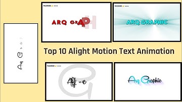 Part - 4 | Top 10+ 🔥Alight Motion Text Animation Presets ||Alight Motion Preset Download || xml file