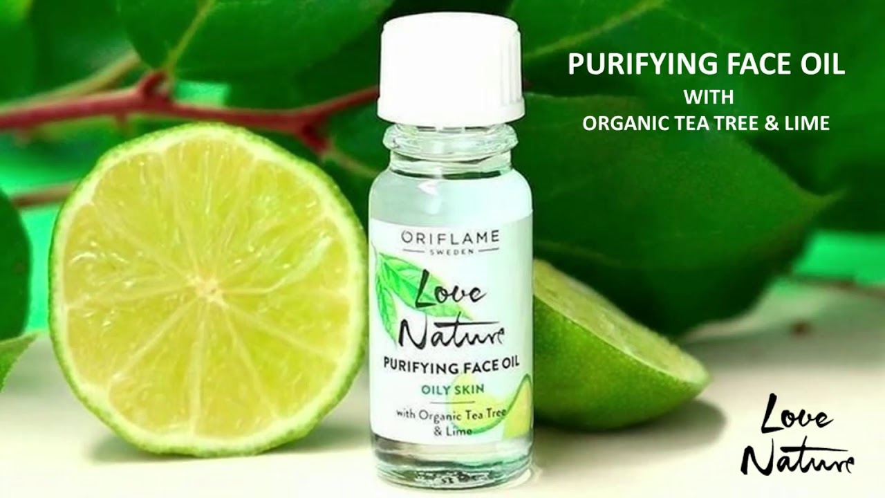 love Nature purifying Face Oil for oily skin YouTube