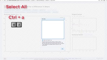 Copy+Pasting Data Into StatKey (No sound)