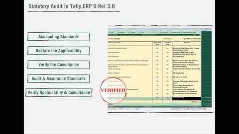 Statutory Audit in Tally.ERP 9
