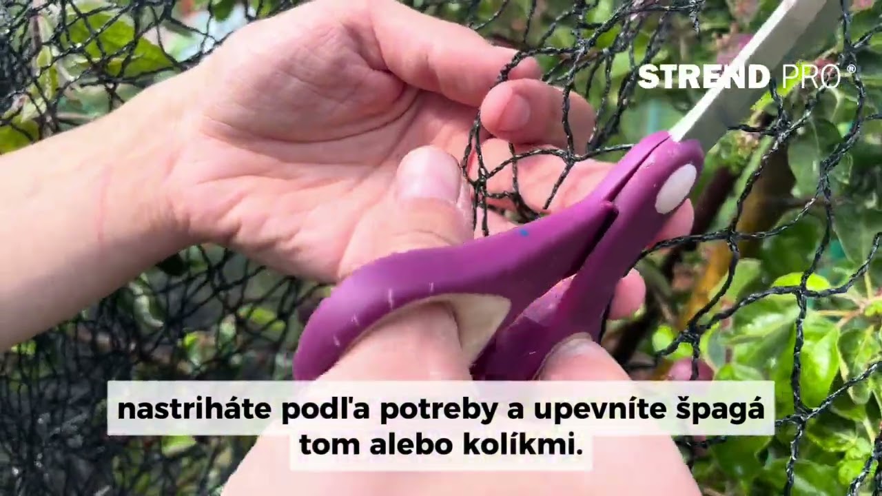 2212937 Sieť Strend Pro, 2x10 m, oko 18 mm, proti vtákom, PE
