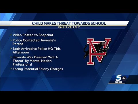 Police investigate social media threat to Pauls Valley High School