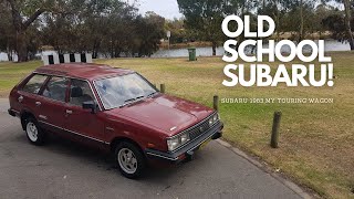 Athlete Statistics My Old School Subaru Touring Wagon!