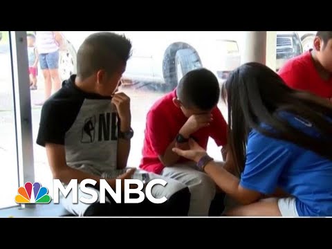 'Divider-In-Chief': Trump-Ordered ICE Raid Leaves Kids Crying | The Beat With Ari Melber | MSNBC
