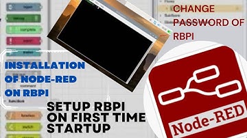 RBPI Password Changing || Upgrade OS || Installation of Node-Red