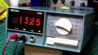 Weston (Schlumberger) 1240 Digital Multimeter: History, Restoration, Demonstration, Theory