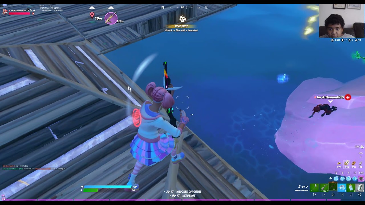 Fortnite Double Elimination Shot with GeForce YouTube