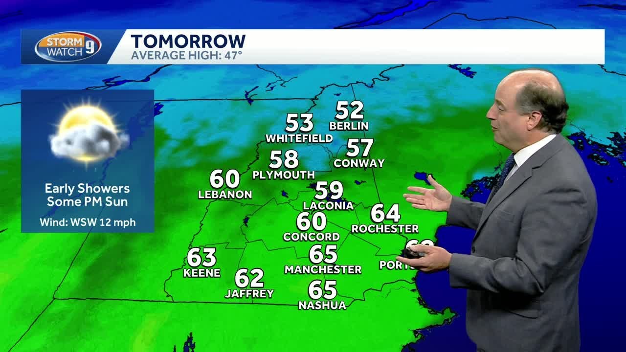 Video: Mild Thursday ahead with chance of morning showers - YouTube