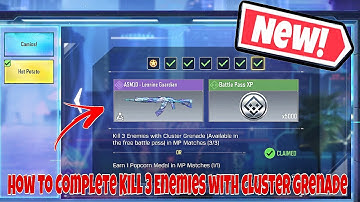Cod mobile Kill 3 Enemies with Cluster Grenade in MP Matches | codm hot potato event season 8 2023