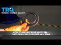 How to Replace Rear Wheel Seal 2003-2021 Chevy Express Van 3500