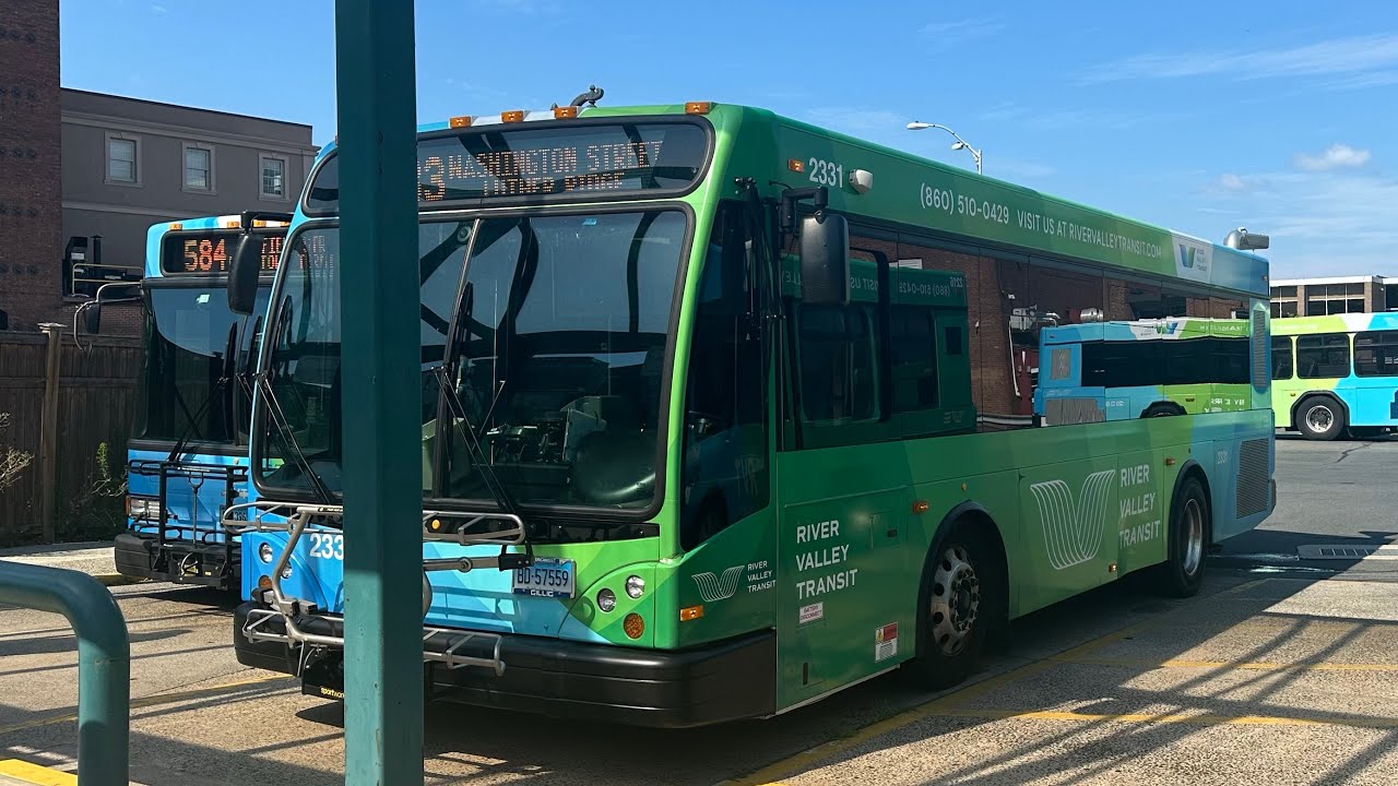 (Ride on) River Valley Transit 2023 Gillig BRT 29 #2331 on route 583 ...