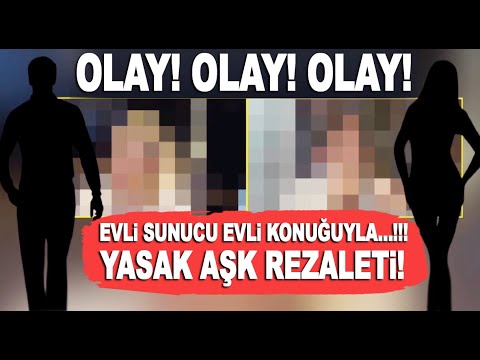 Skandal yasak aşk haberi! Evli program sunucu ve evli konuğuyla...!!!