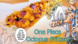 One Piece Sanjis Octopus Fritters Pirate Recipe Cookbook