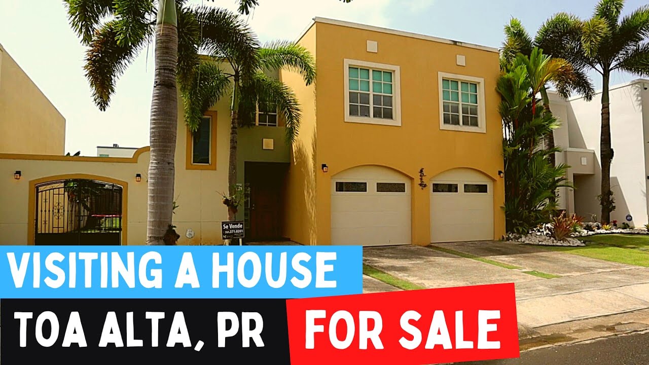 Visité casa a la venta en Toa Alta PR con doble control de acceso 2022