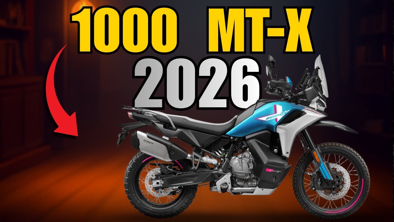 7 razones para ESPERAR la CFMoto 1000 MT-X en 2026 - YouTube