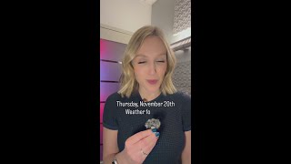 Close call for showers early Saturday