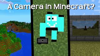 A Minecraft Mod That Adds A Camera! So You Can Take Photos!
