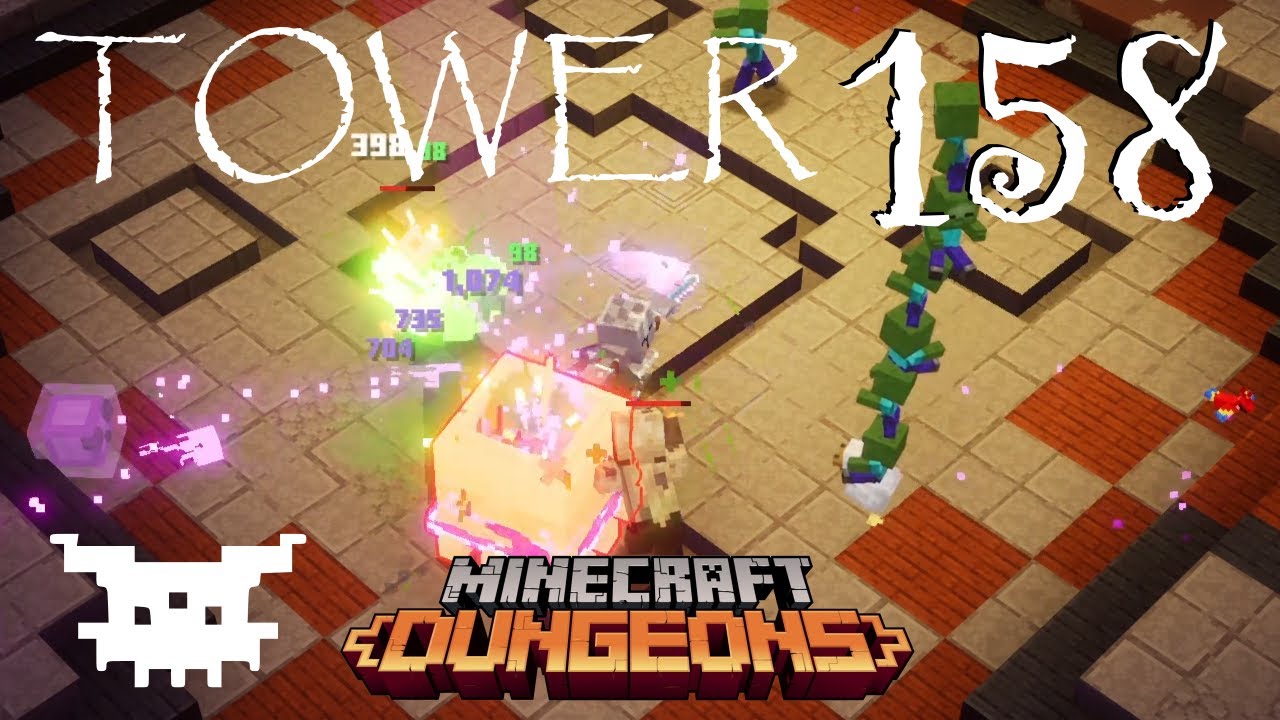 Minecraft Dungeons - Tower 158 (Apocalypse) (No Commentary Gameplay)