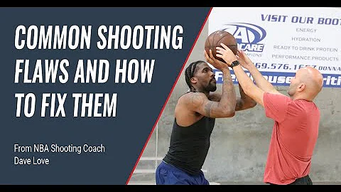 Common Shooting FLAWS and how to fix them  |  NBA Shooting Coach Dave Love