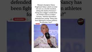 Navratilova Backs Hogshead-Makar on WNBA Eligibility#shorts #basketball #wnbanews #foryou #sportsnew