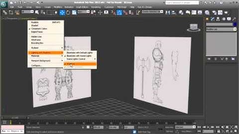 Modeling Low Polygon Game Characters in 3ds Max clip4