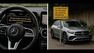 Mercedes Glcx254, C254The Data Transfer From The Traffic Sign Control Distronic System Has Failed