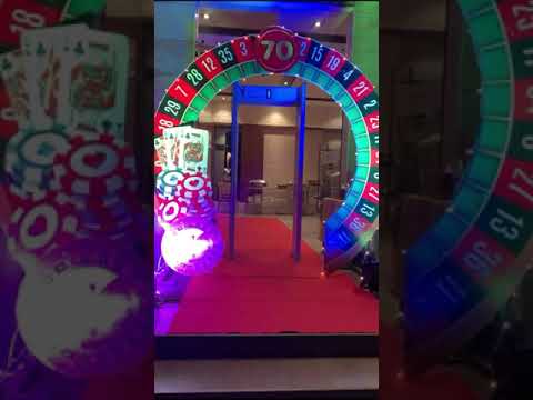 Casino Theme Birthday decoration