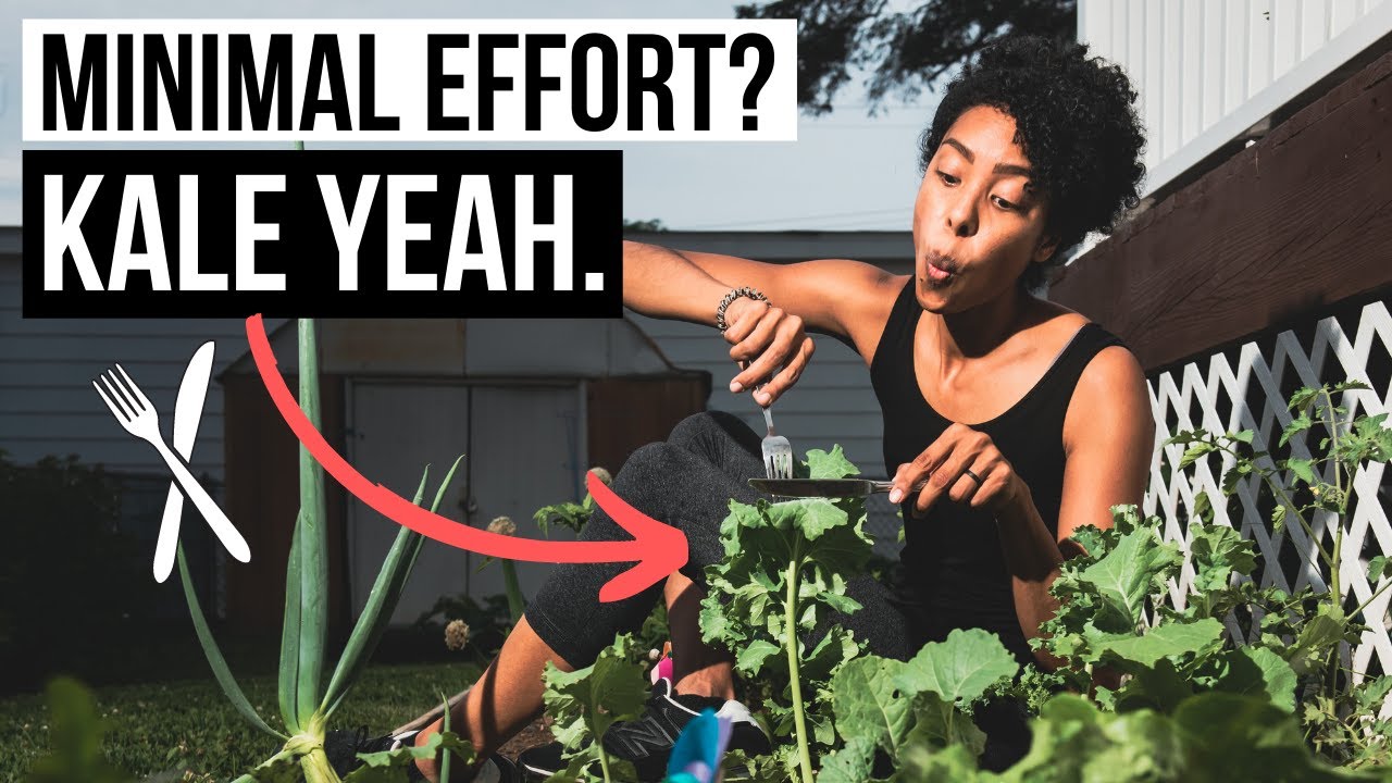 MINIMALIST GARDEN TOUR | easy gardening routine for self-care