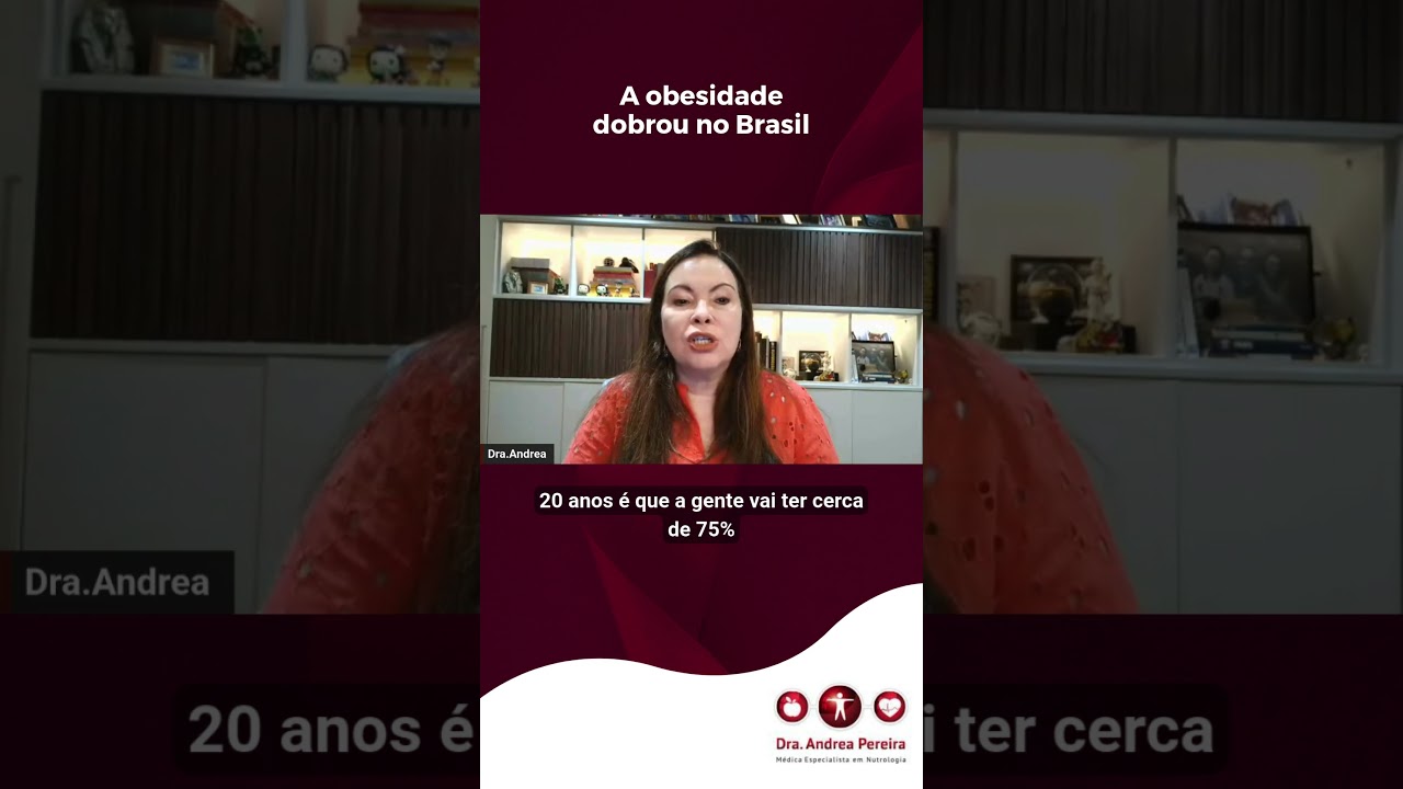 A obesidade dobrou no Brasil
