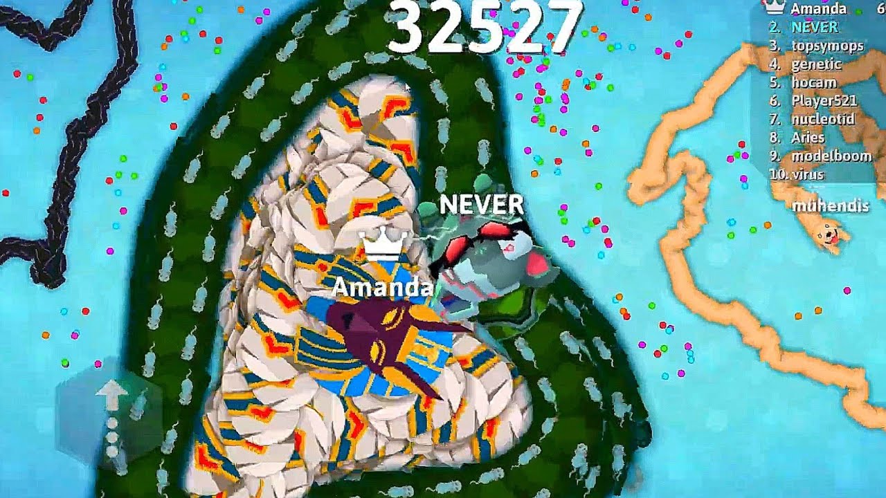 This Snake Game Strategy Got Me 36000 Points in 5 Minutes! Snake.io🐍 #296