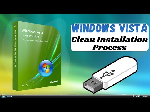 Windows Vista Clean Install Complete Tutorial 