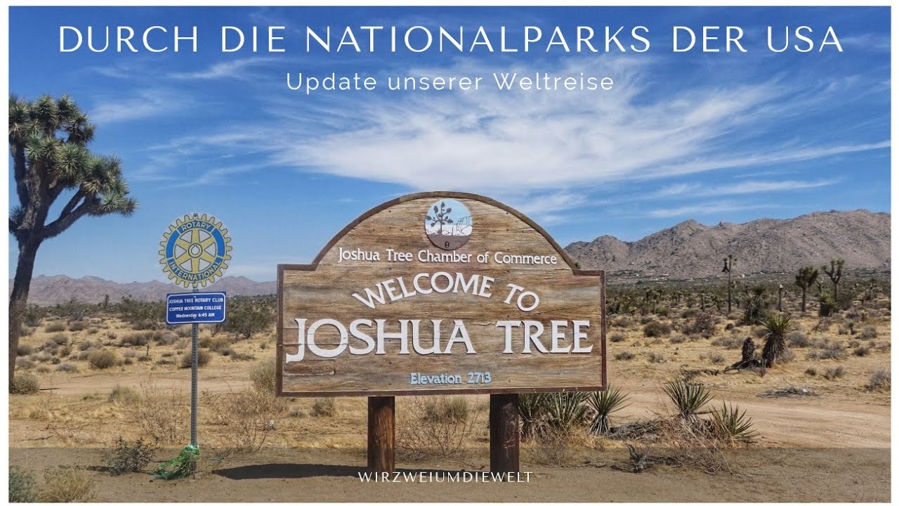 WELTREISE-VLOG#217 USA-Roadtrip Teil 1 - Von Los Angeles zum Joshua Tree Nationalpark