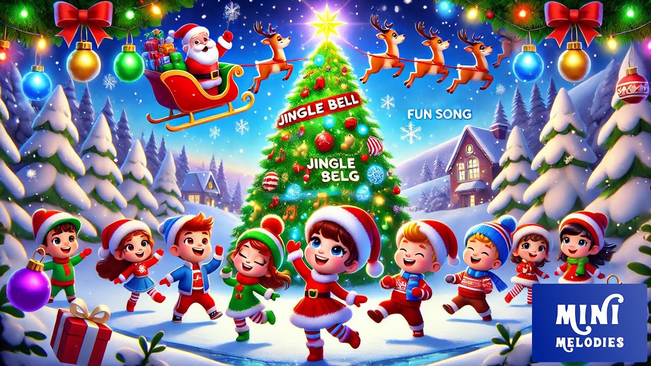 Jingle Bell Jingle Bell Song | Christmas song | Nursery Rhymes and Kids ...
