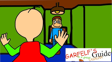 Super Baldi Hero Plays: Garfielf