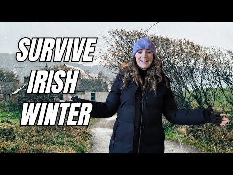 What to wear in Ireland - GET READY WITH ME for winter in Ireland