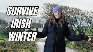 What to wear in Ireland - GET READY WITH ME for winter in Ireland