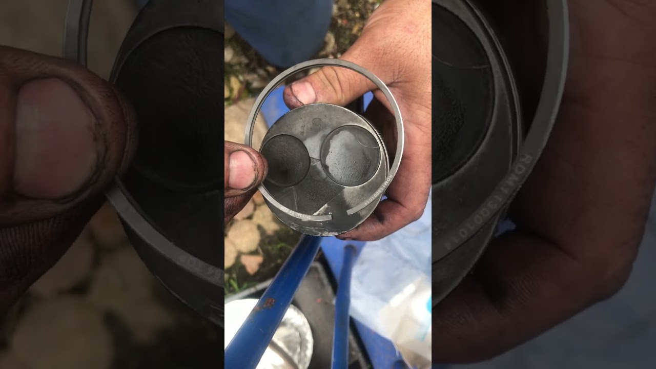 Remontage segment de piston voiture sans permis axiam kubota Z402(partie 2)