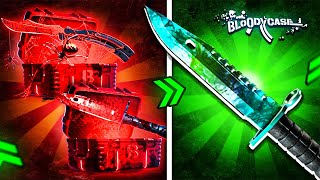 BLOODYCASE M9 BAYONET GAMMA DOPPLER KATLAMAYA ÇALIŞTIK ! | BLOODYCASE PROMO CODE