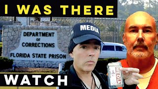 Florida EXECUTES Donald Dillbeck. I was outside Florida State Prison when it Happened.