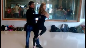 Nayan de Abrew & Kristina demo at Amsterdam Zouk Congress 2015