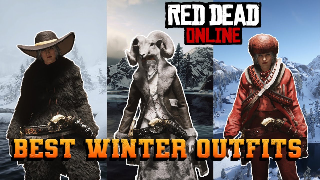 3 BEST WINTER OUTFITS | FEMALE OUTFIT | RED DEAD ONLINE - YouTube