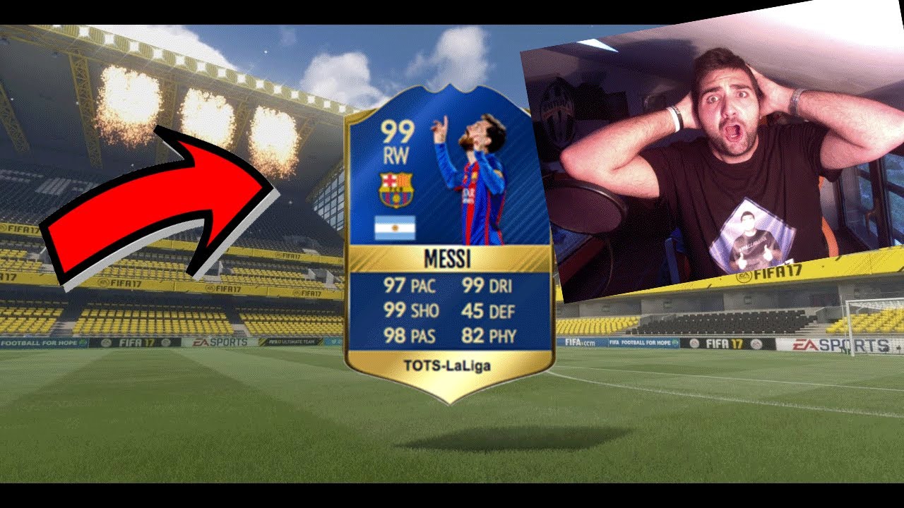 MEGA PACK OPENING !!! MESSI TOTS 99 ??!!! LO VOGLIOOOOO LIVE FIFA 17 - MEGA PACK OPENING !!! MESSI TOTS 99 ??!!! LO VOGLIOOOOO LIVE FIFA 17