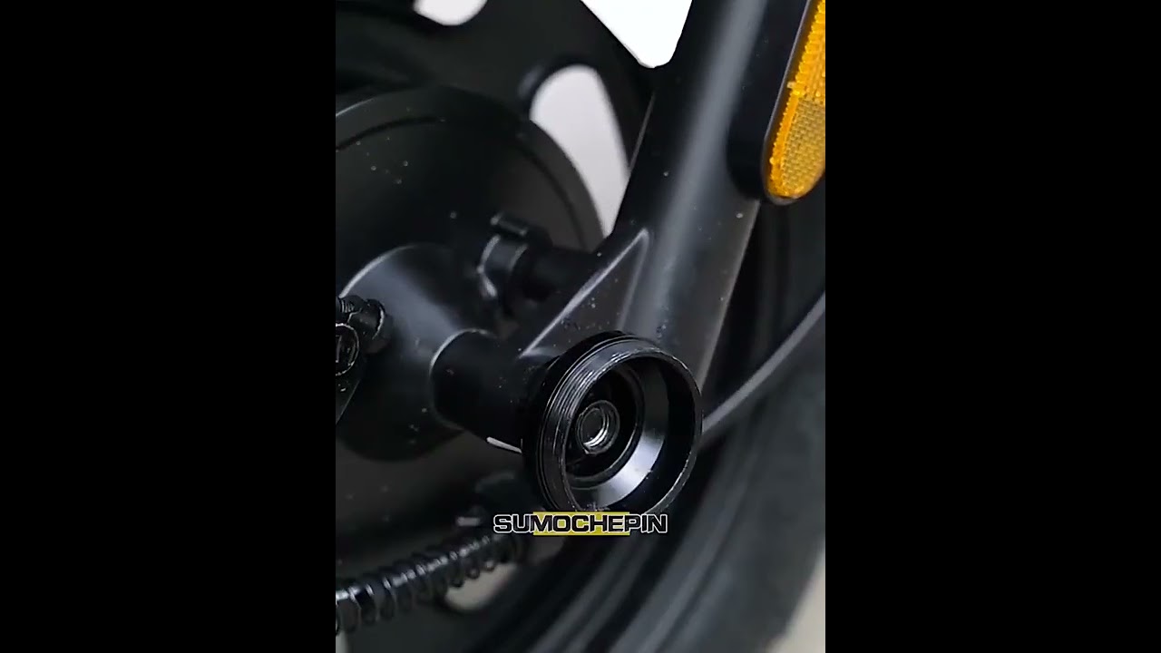 2×Motorcycle Cnc Front Rear Fork Wheel Crash Protector Anti-Falling Frame Slider Protector Motorcycl