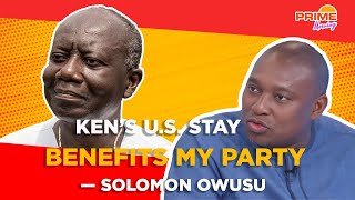Download Lagu The longer Ken stays in the U.S., the more it benefits my party — Solomon Owusu MP3
