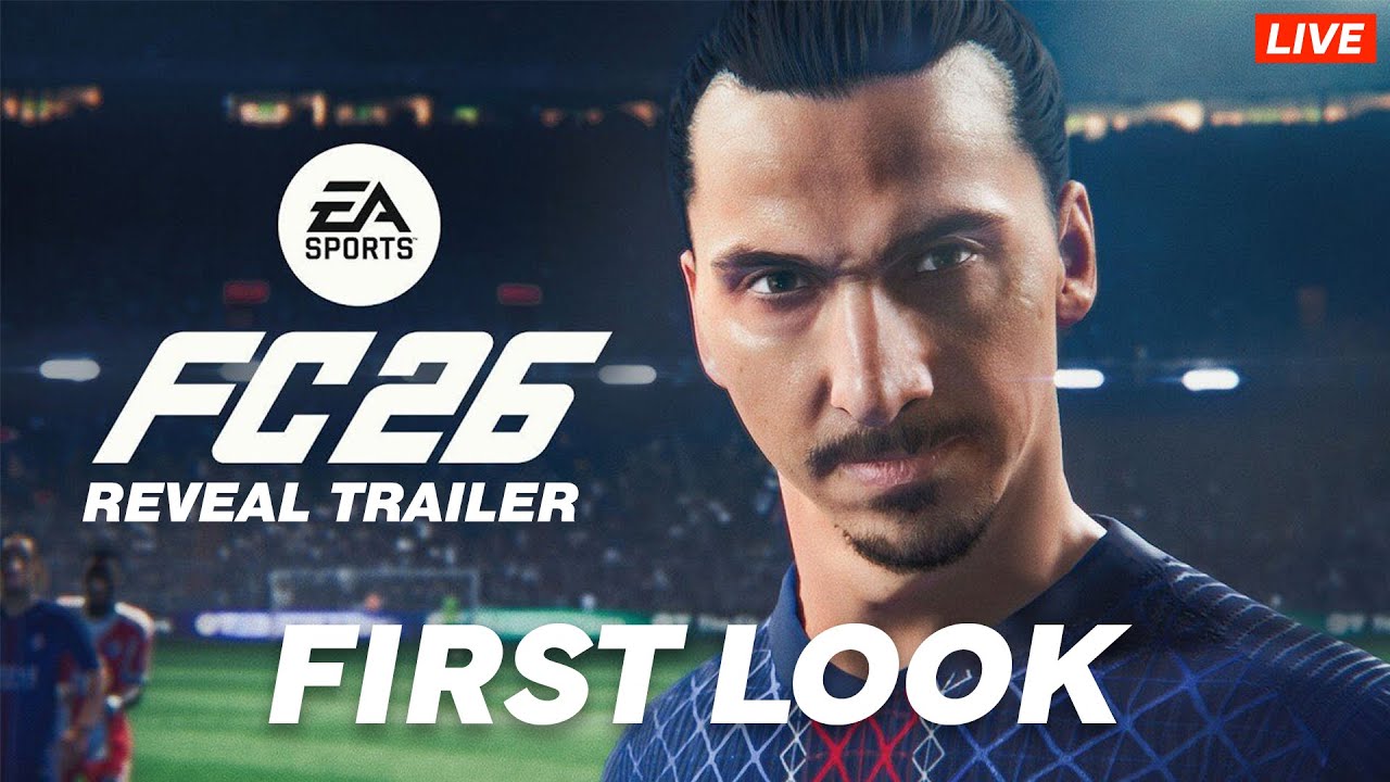 EA FC 26 Reveal Trailer LIVE REACTION - Breakdown and Gameplay Analysis