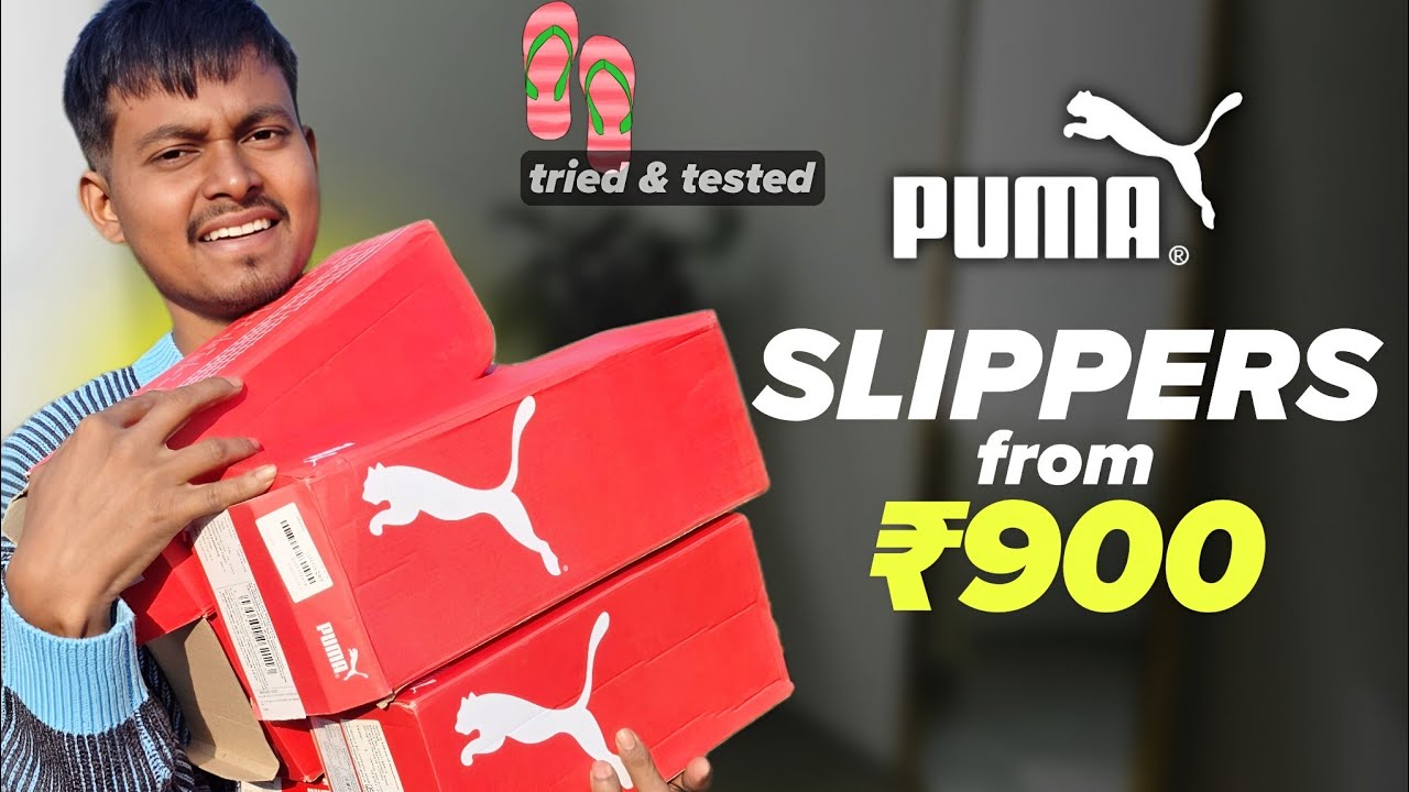 Best PUMA MEN SLIPPERS/SLIDES In Budget | Amazon Puma Haul