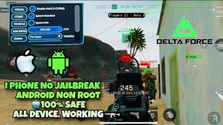 Delta Force Mobile Hack Cheat for iOS (No jailbreak) | Antiban Delta Force Mobile iPhone Ipad Hack