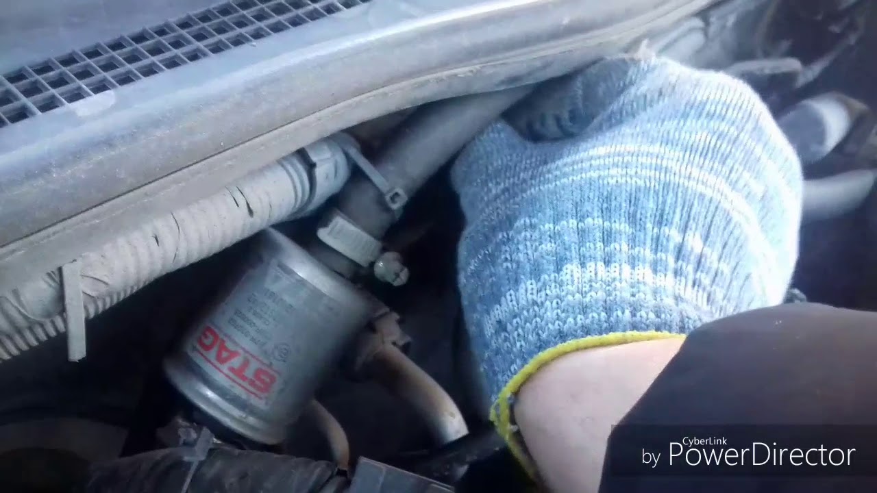 Замена газовых фильтров ГБО 4поколения - YouTube