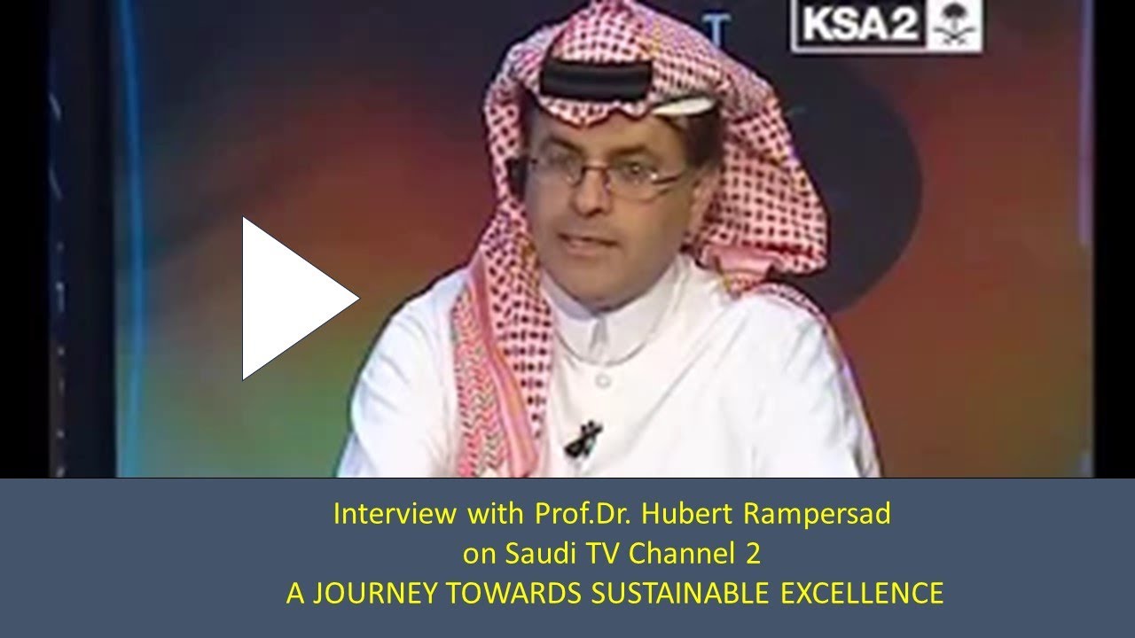 Interview Prof. Hubert Rampersad on Saudi TV --A JOURNEY TOWARDS ...